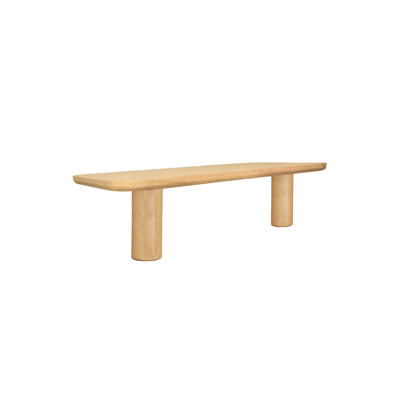 Anders - Small Dining Bench - Natural - JaxCo Furniture