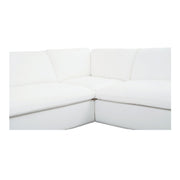 Miles - 3 Piece Outdoor Modular - White - JaxCo Furniture