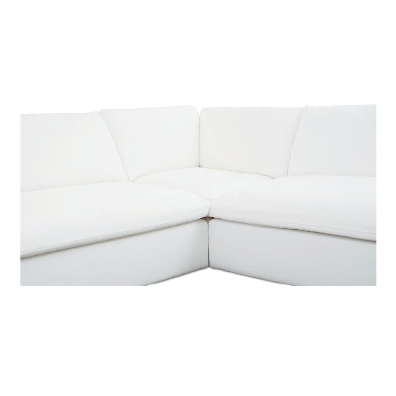 Miles - 3 Piece Outdoor Modular - White - JaxCo Furniture