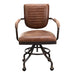 Foster - Desk Chair - Soft Brown - JaxCo Furniture