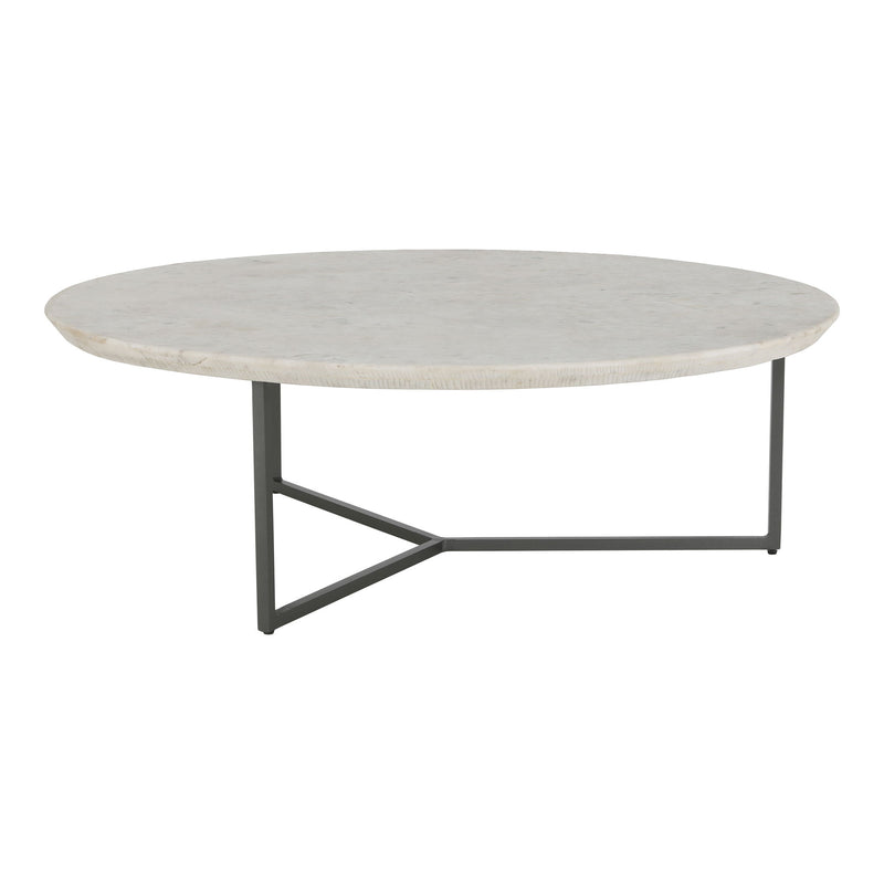 Chloe - Marble Coffee Table - White - JaxCo Furniture