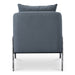 Archer - Accent Chair - Slate Blue Linen Blend - JaxCo Furniture