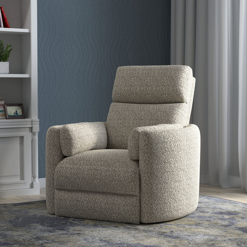 Radius - Swivel Power Glider Recliner - JaxCo Furniture