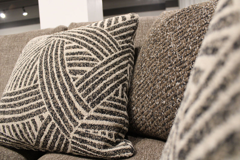 The Bump - 4 Piece Modular Sectional - Alistair Fossil - JaxCo Furniture