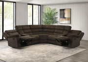 Atkinson - Upholstered Reclining Sectional Sofa - JaxCo Furniture