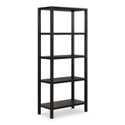 Nolan - Bookcase - Black - JaxCo Furniture