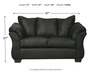 Darcy - Stationary Loveseat - JaxCo Furniture