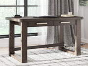 Breckington - Dark Brown - Home Office Desk - JaxCo Furniture