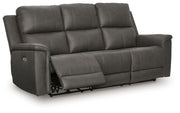 Bleckley - Power Reclining Sofa With Adjustable Headrest - JaxCo Furniture