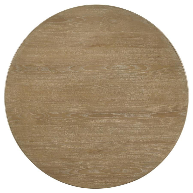 Adina - Round Wood Table - JaxCo Furniture