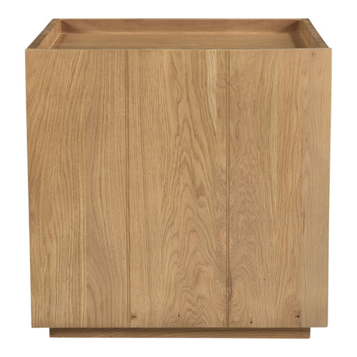 Plank - Nightstand - Light Brown - JaxCo Furniture