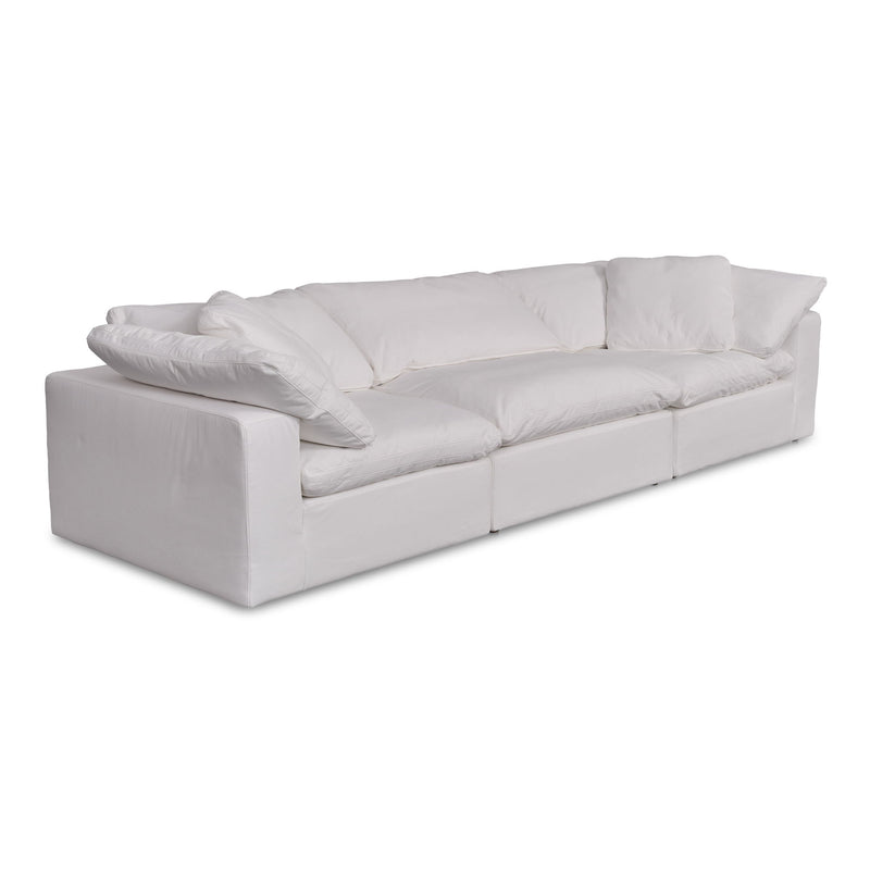 Clay - Performance Fabric Modular Sofa - White - JaxCo Furniture