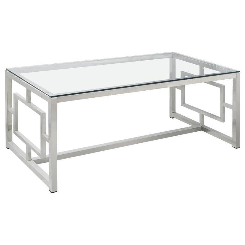 Merced - Rectangular Coffee Table Set - JaxCo Furniture