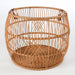 Rug Displays - Rattan Iron Basket - JaxCo Furniture