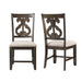 Stone - Wooden Swirl Back Side Chair (Set of 2) - JaxCo Furniture