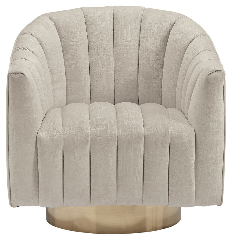 Penzlin - Pearl - Swivel Accent Chair - JaxCo Furniture