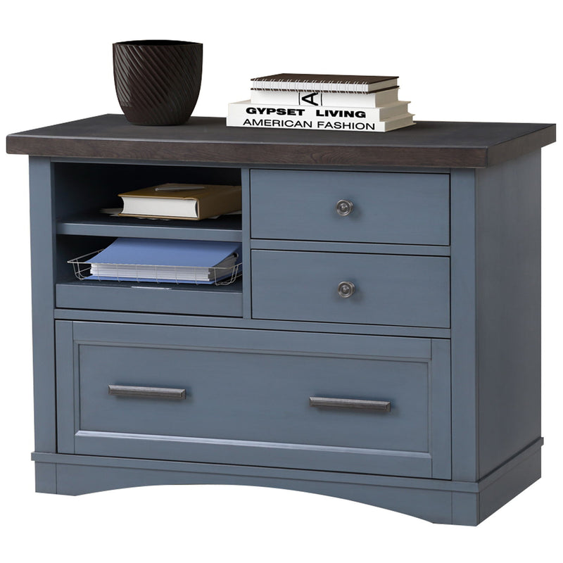 Americana Modern - Functional File with Power Center - JaxCo Furniture