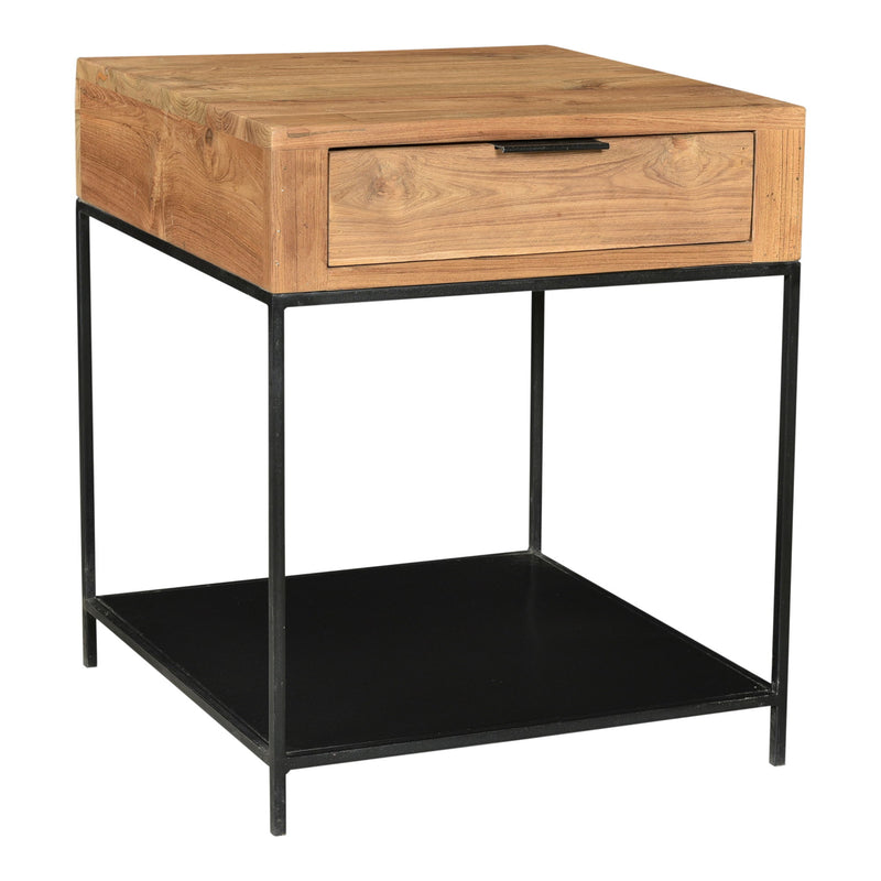 Joliet - Side Table - Natural - JaxCo Furniture