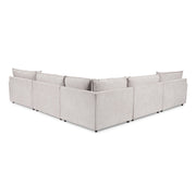 Caplan - 6 Piece Modular Sectional With Ottoman - JaxCo Furniture