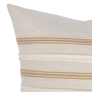 Novel Estate - 22" x 22" NV Lyndhurst Pillow - Natural - JaxCo Furniture