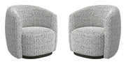 Tatum - Swivel Accent Chair - JaxCo Furniture