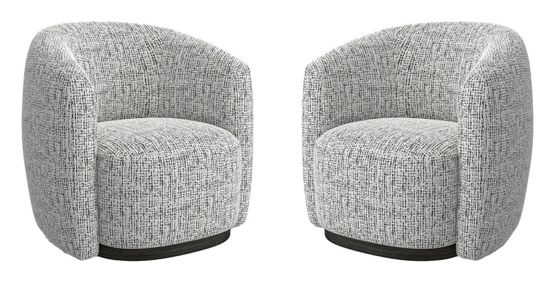 Tatum - Swivel Accent Chair - JaxCo Furniture