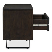 Madagascar - Accent Nightstand - Dark Brown - JaxCo Furniture