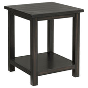 Payne - Wood End Table with Shelf - JaxCo Furniture