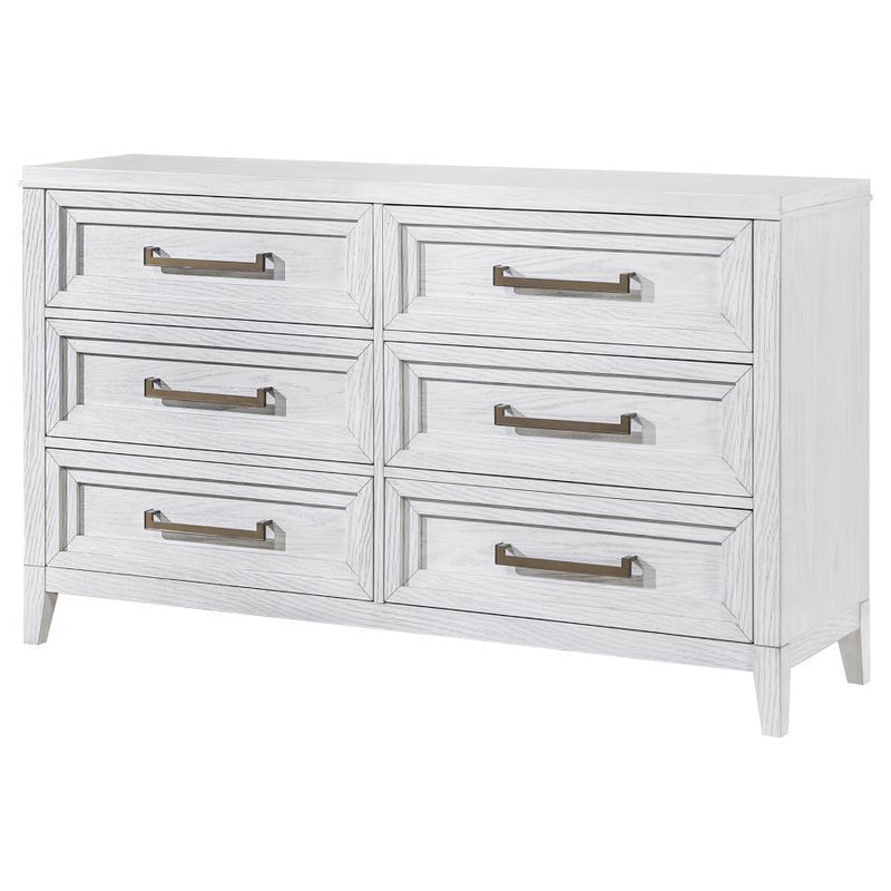 Marielle - 6-Drawer Bedroom Dresser - JaxCo Furniture