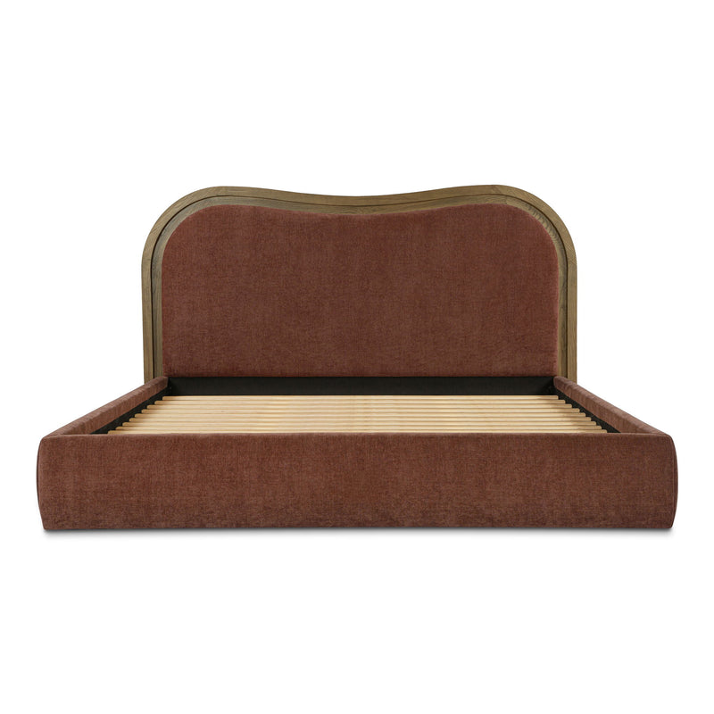 Camilla - Queen Bed - Chestnut - JaxCo Furniture