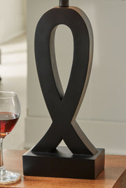 Markellton - Black - Poly Table Lamp (Set of 2) - JaxCo Furniture