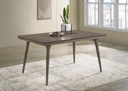Onslow - Rectangular Wood Dining Table - Dark Brown - JaxCo Furniture