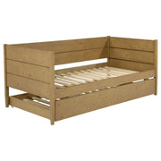 Calinda - Wood Twin Daybed With Trundle - Natural - JaxCo Furniture