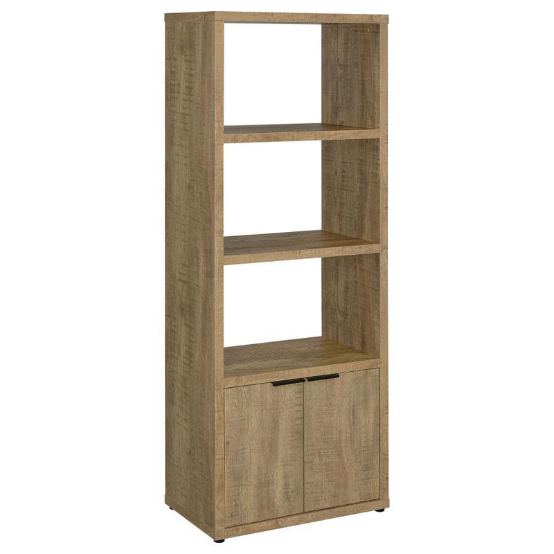 Tabby - 3-Shelf Engineered Wood Media Tower - Mango - JaxCo Furniture