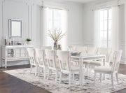 Chalanna - Rectangular Dining Room Extension Table Set - JaxCo Furniture