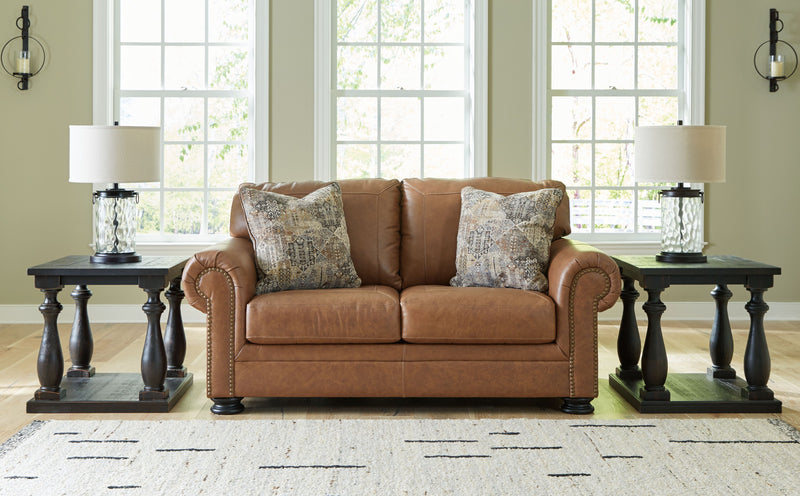Carianna - Caramel - Loveseat - JaxCo Furniture