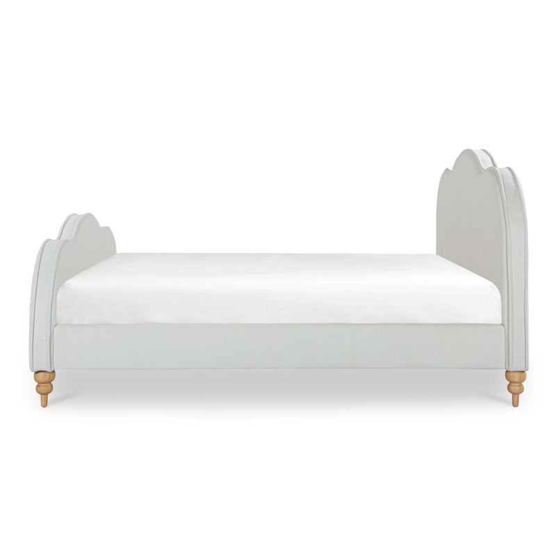 Jacqueline - King Panel Bed - White - JaxCo Furniture