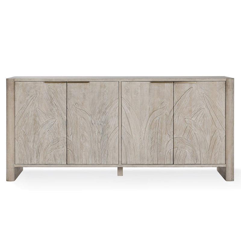 Ledro - Wood 4 Door Buffet - JaxCo Furniture