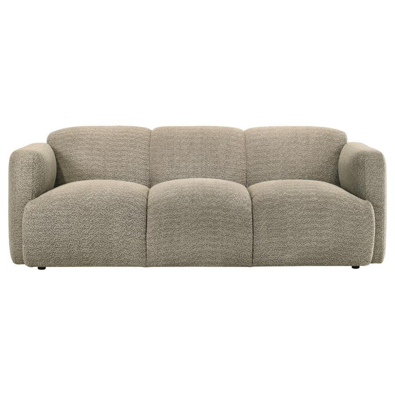 Dorset - Upholstered Round Track Arm Sofa Set - JaxCo Furniture