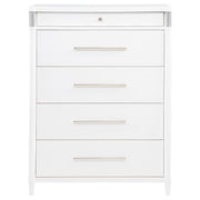 Gracemont - 5-Drawer Bedroom Chest Of Drawers - White - JaxCo Furniture