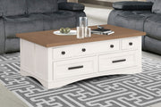 Americana Modern - Cocktail Table With Lift Top - Cotton - JaxCo Furniture