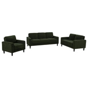 Ruth - Upholstered Track Arm Sofa Set - JaxCo Furniture