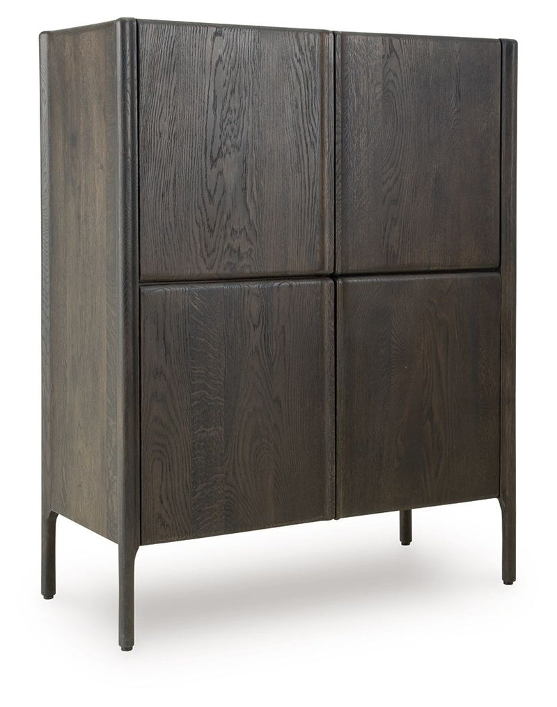 Orsonal - Espresso Brown - Accent Cabinet - JaxCo Furniture