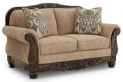 Chelsworth - Golden - Loveseat - JaxCo Furniture