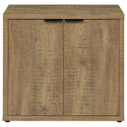 Pepita - 2 Door Engineered Wood Accent Cabinet - Mango Brown - JaxCo Furniture