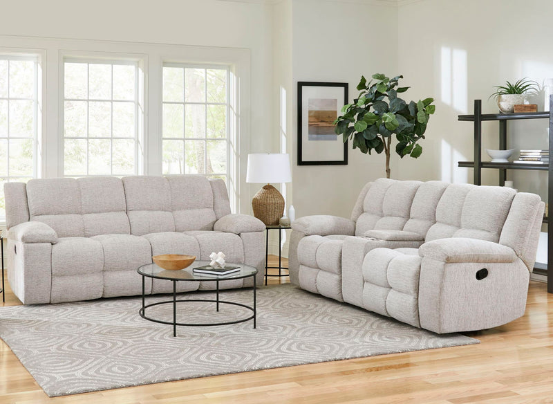 Buster - Manual Glider Reclining Sofa Set - JaxCo Furniture