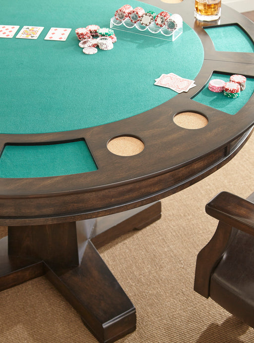 Ruby - Dining / Game Table - Brown - JaxCo Furniture