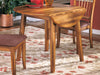 Berringer - Rustic Brown - Round Drm Drop Leaf Table - JaxCo Furniture