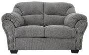 Allmaxx - Pewter - Loveseat - JaxCo Furniture