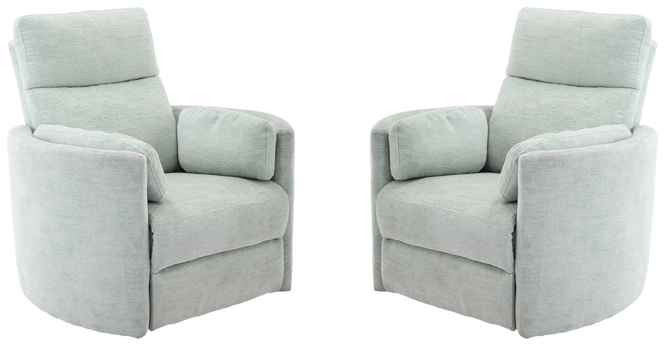 Radius - Power Swivel Glider Recliner (Set of 2)